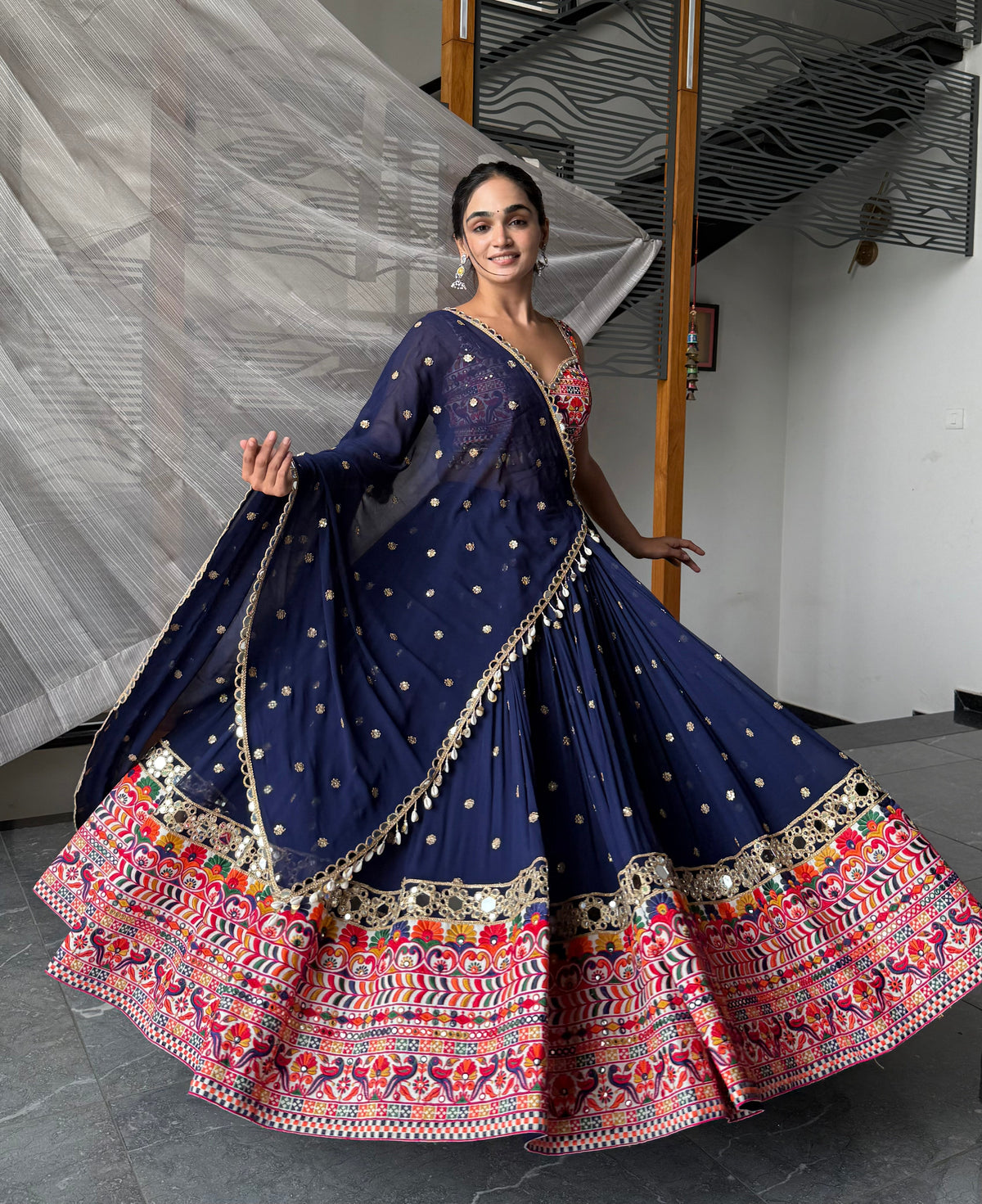 Blue Multi diva