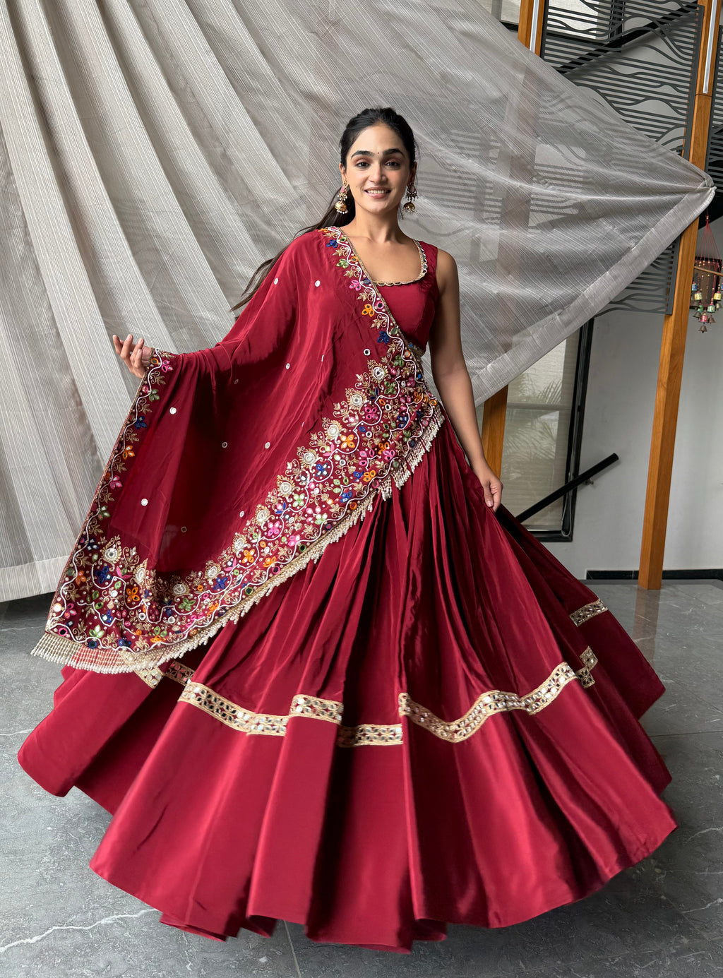 Maroon Tapesty