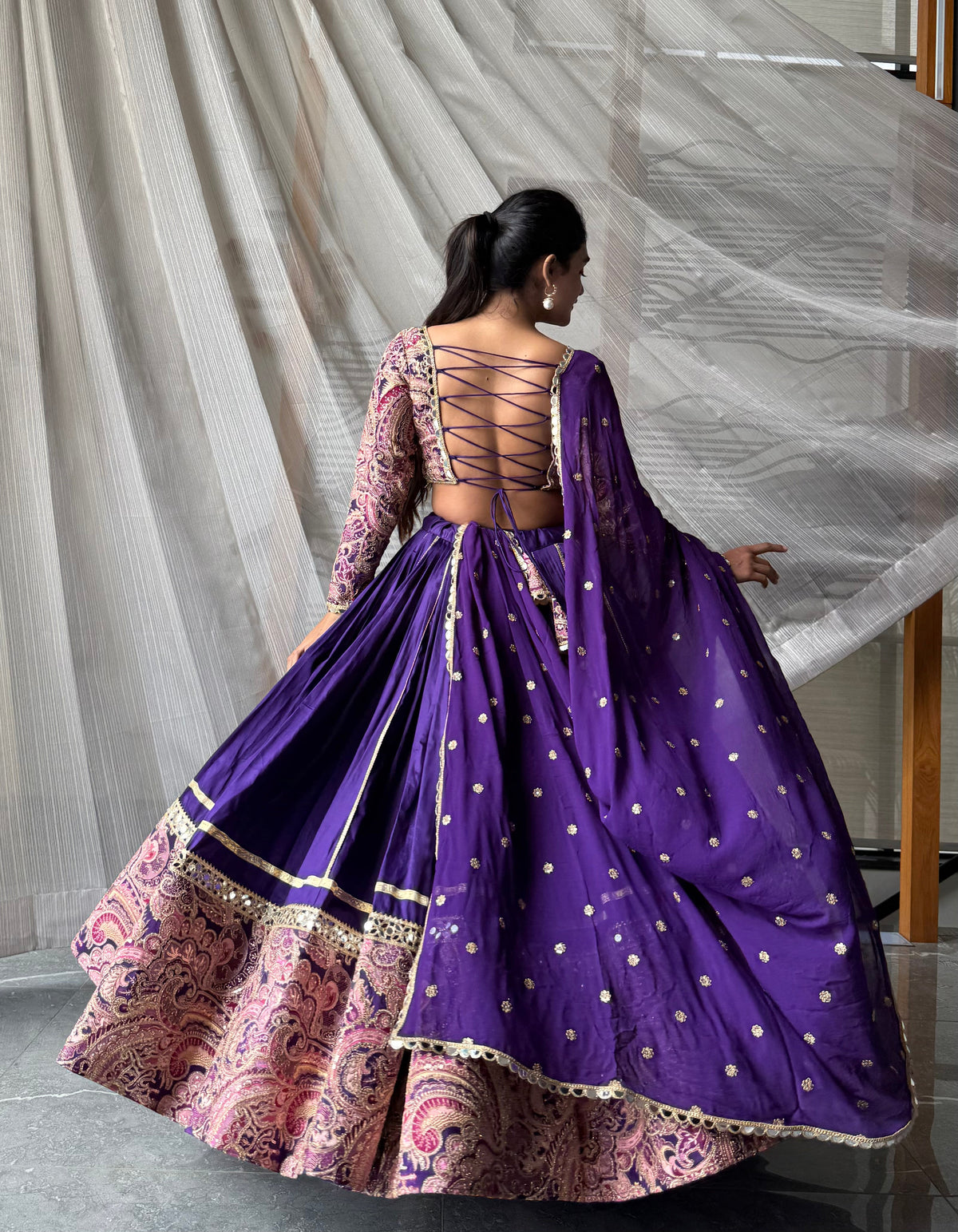 Purple aura
