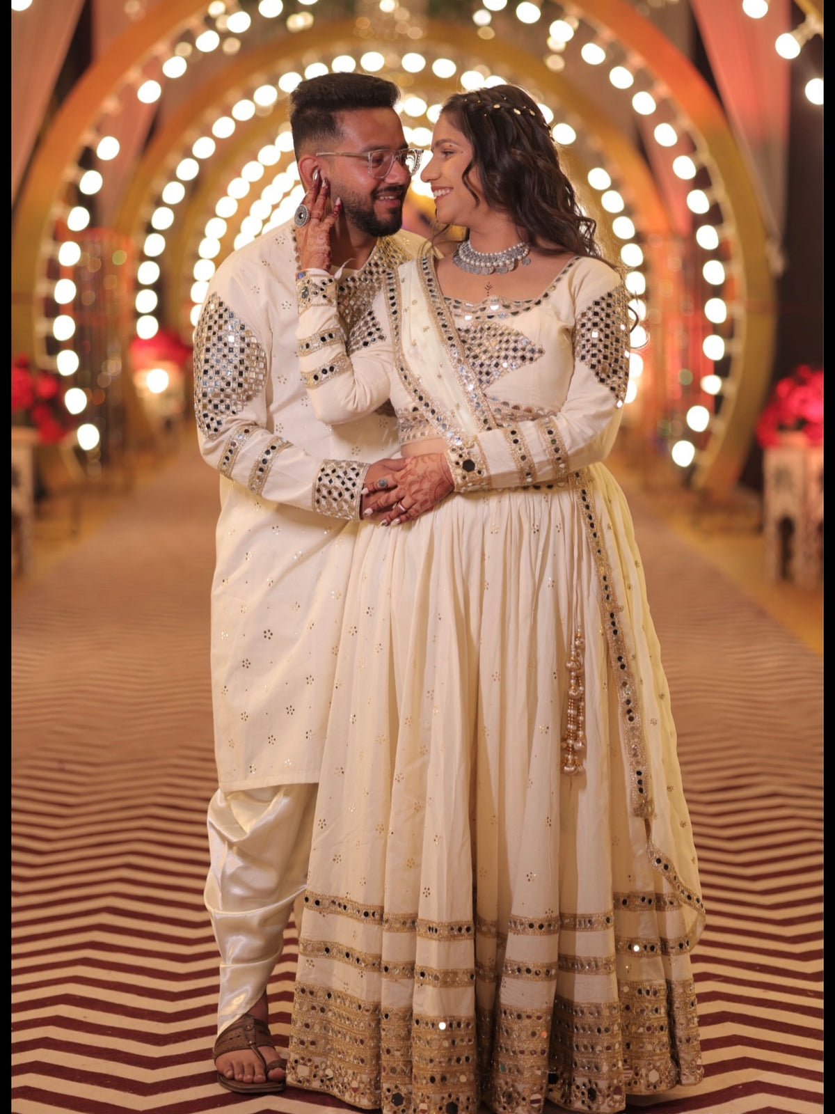 Meraki Mirror Work Lehenga Choli