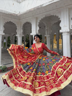 RANGRILI RAAS LEHENGA CHOLI