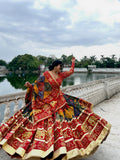 RANGRILI RAAS LEHENGA CHOLI
