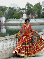 RANGRILI RAAS LEHENGA CHOLI
