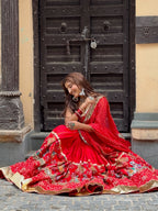 Azael Mirror Work Lehenga Choli