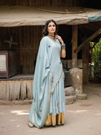 Avyra Scallop Mirror Flare Lehenga Set