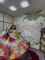 Rang Bhoomi Mirror Work Lehenga Choli