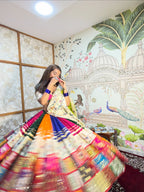 Rang Bhoomi Mirror Work Lehenga Choli