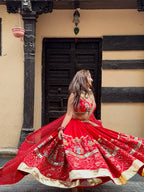 Azael Mirror Work Lehenga Choli
