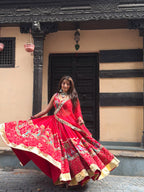 Azael Mirror Work Lehenga Choli