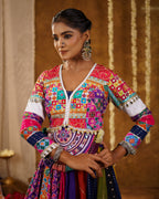 Uttara Mirror Work Lehenga Choli