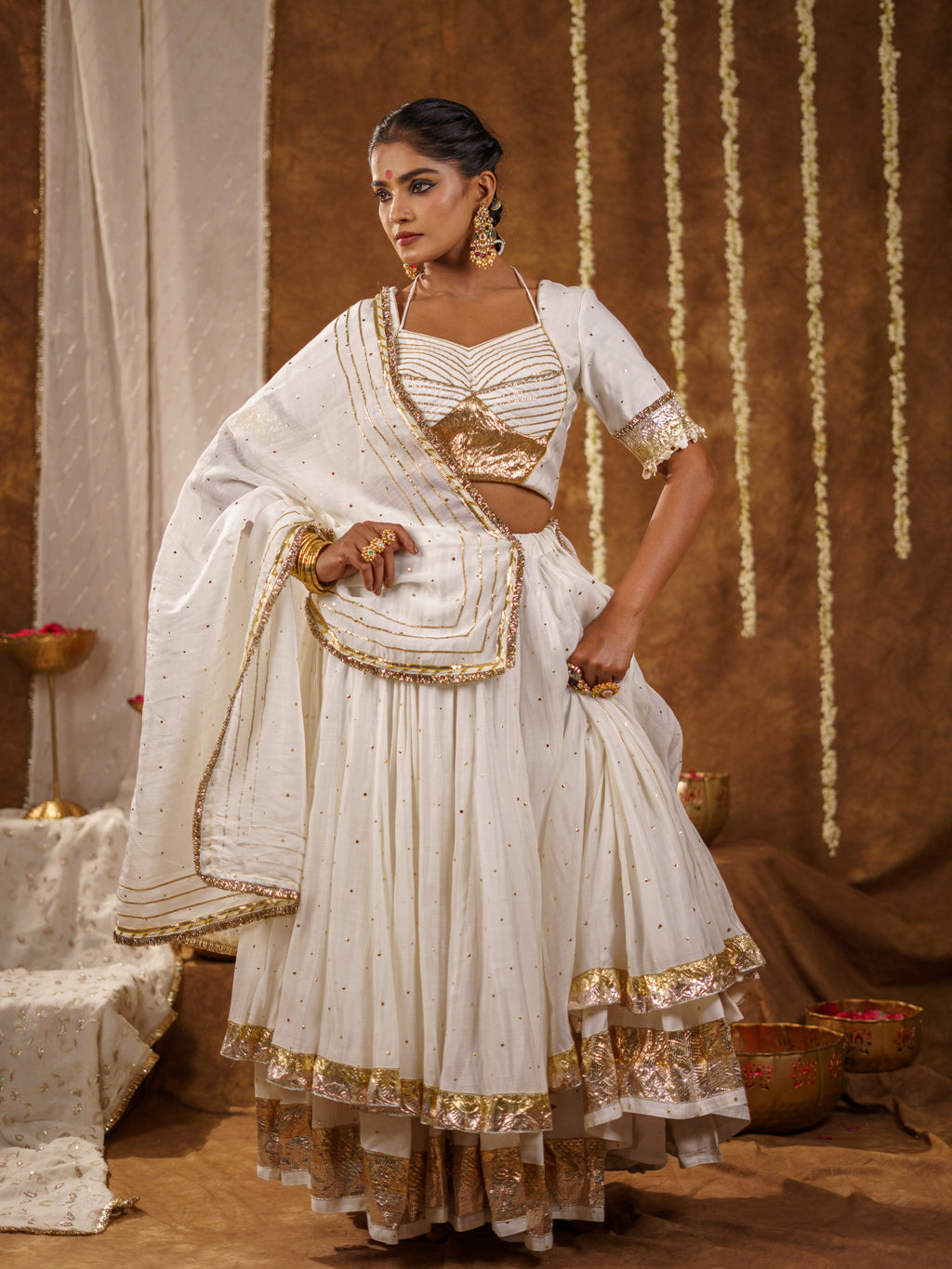 Meraki Mirror Work Lehenga Choli