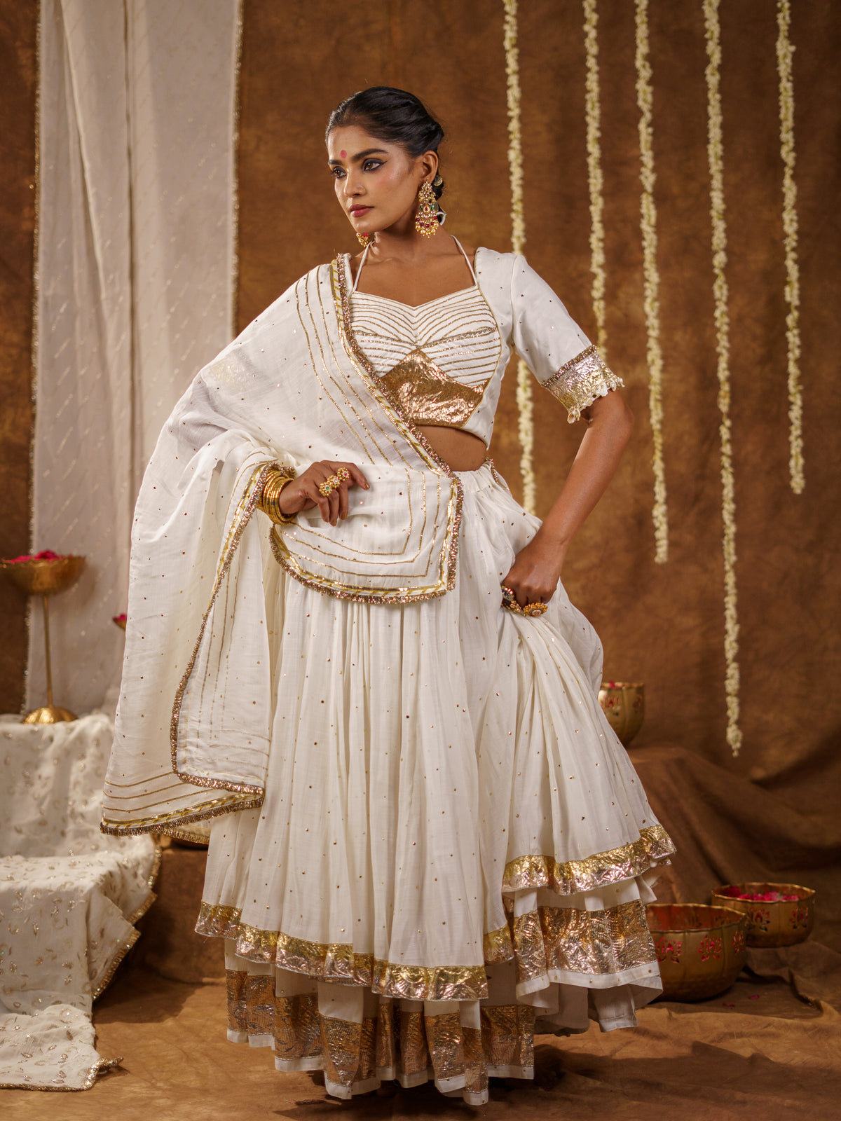 Meraki Mirror Work Lehenga Choli