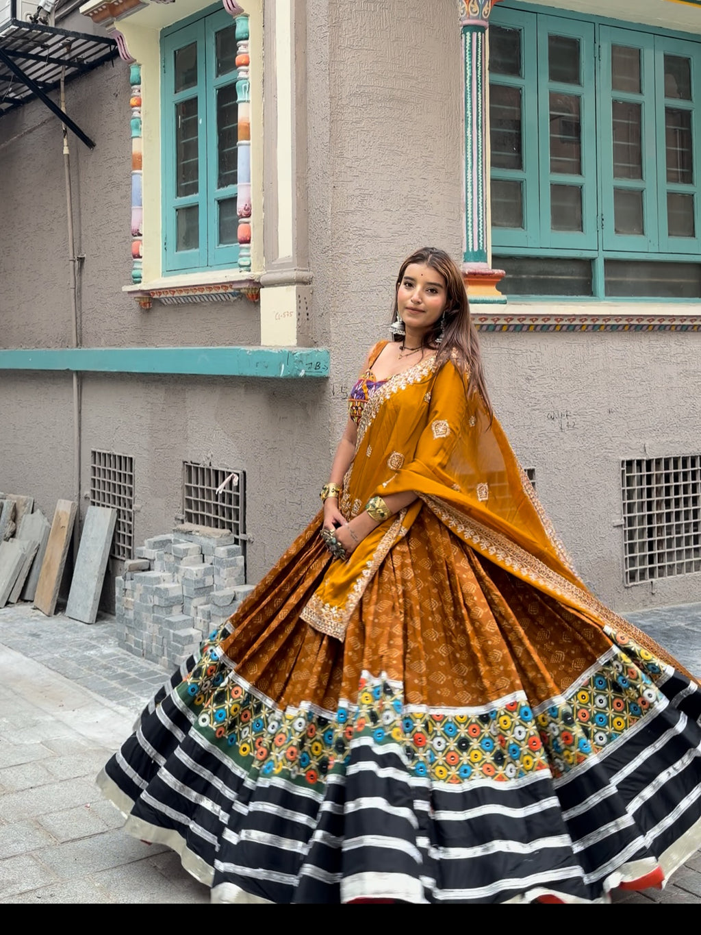 Sovereign Mirror Work Lehenga Choli
