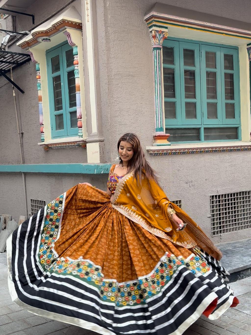 Sovereign Mirror Work Lehenga Choli