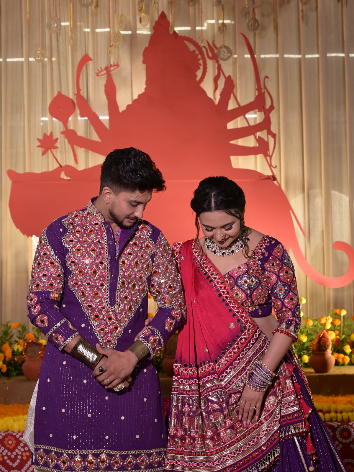 Denara Mirror Work Lehenga Choli