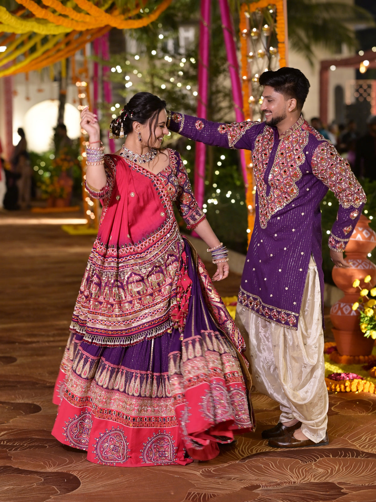 Denara Mirror Work Lehenga Choli