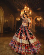 Multi Color Magic With Digital Print Lehenga Choli