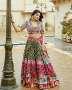 Pop Patola Navratri Lehenga Choli