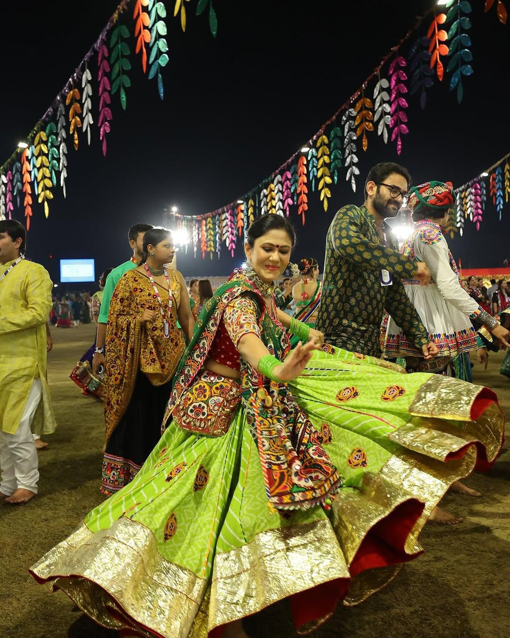 Garba Flair Fables Navratri Lehenga Choli
