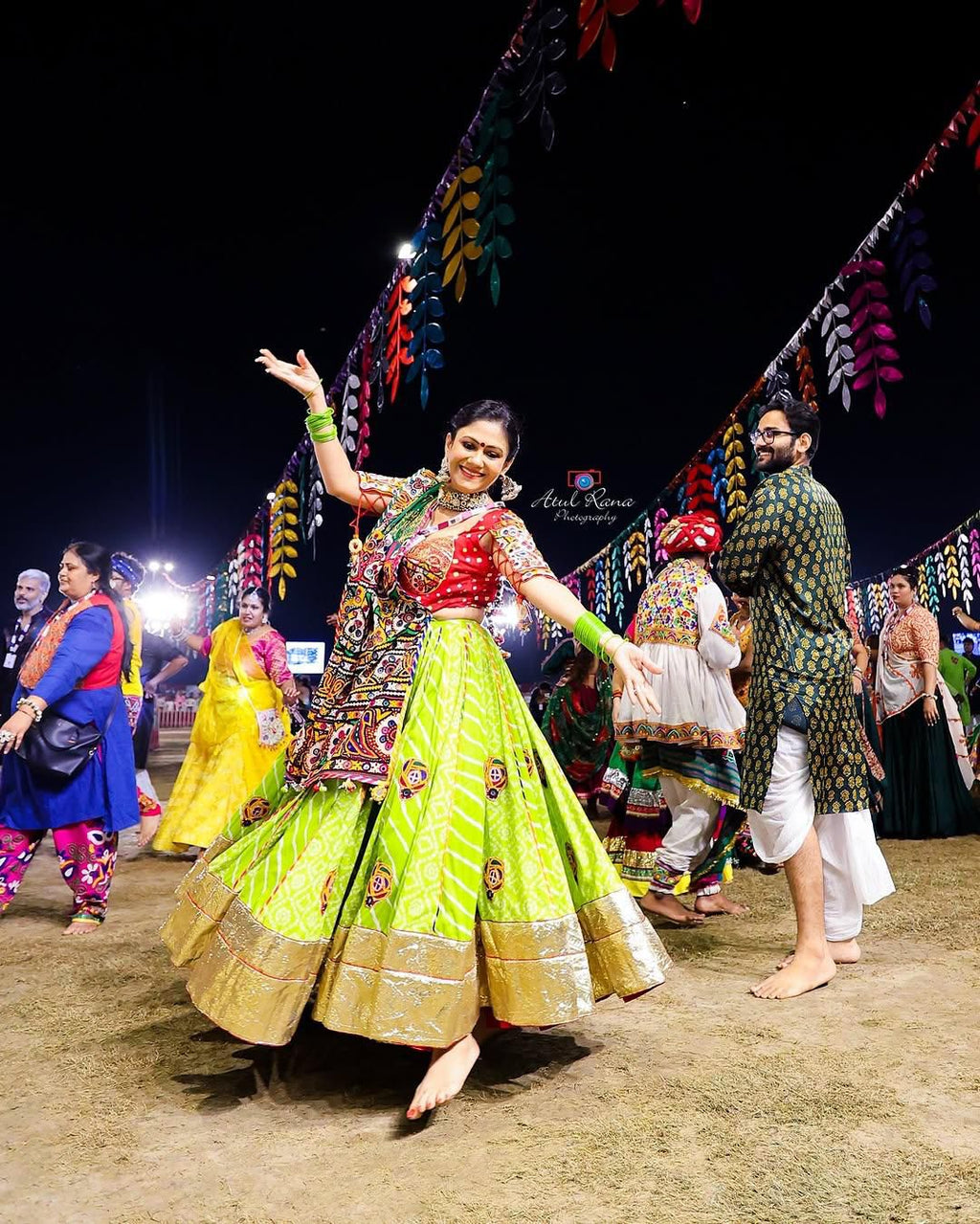 Garba Flair Fables Navratri Lehenga Choli