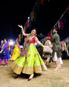 Garba Flair Fables Navratri Lehenga Choli