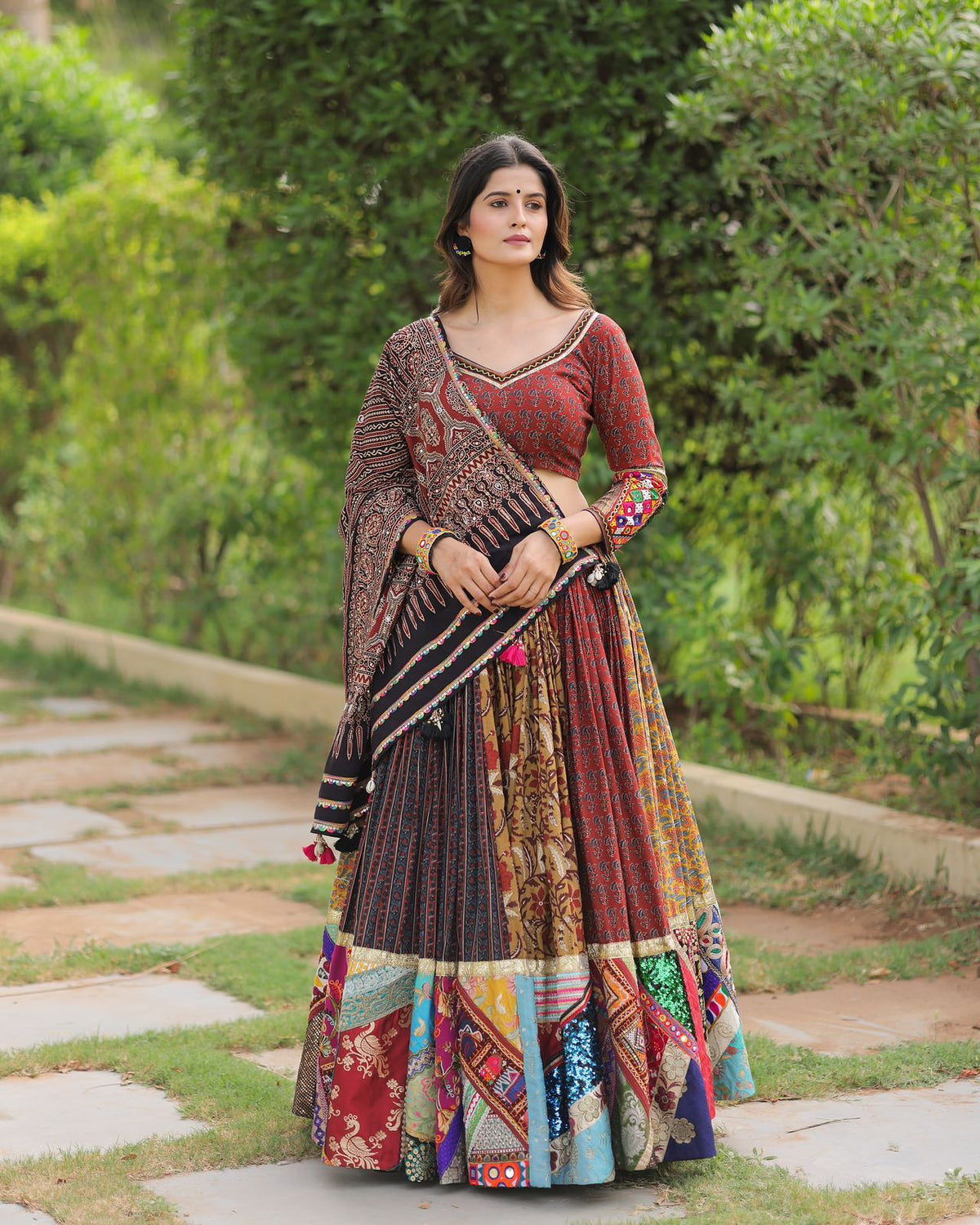 Pari Pankh Navratri Lehenga Choli