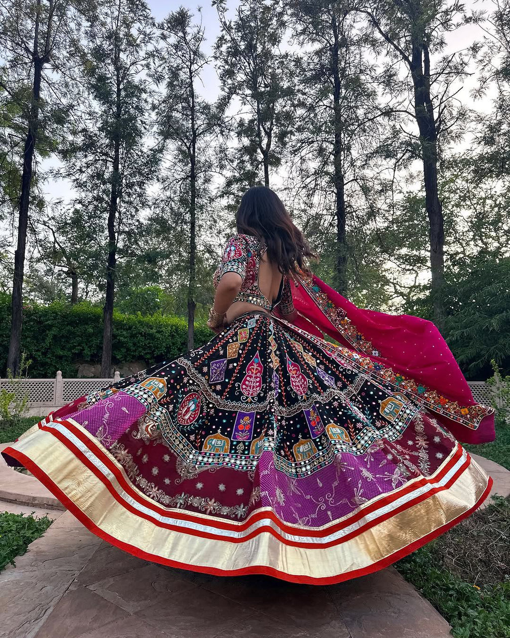 Rainbow Nihaar Navratri Lehenga Choli