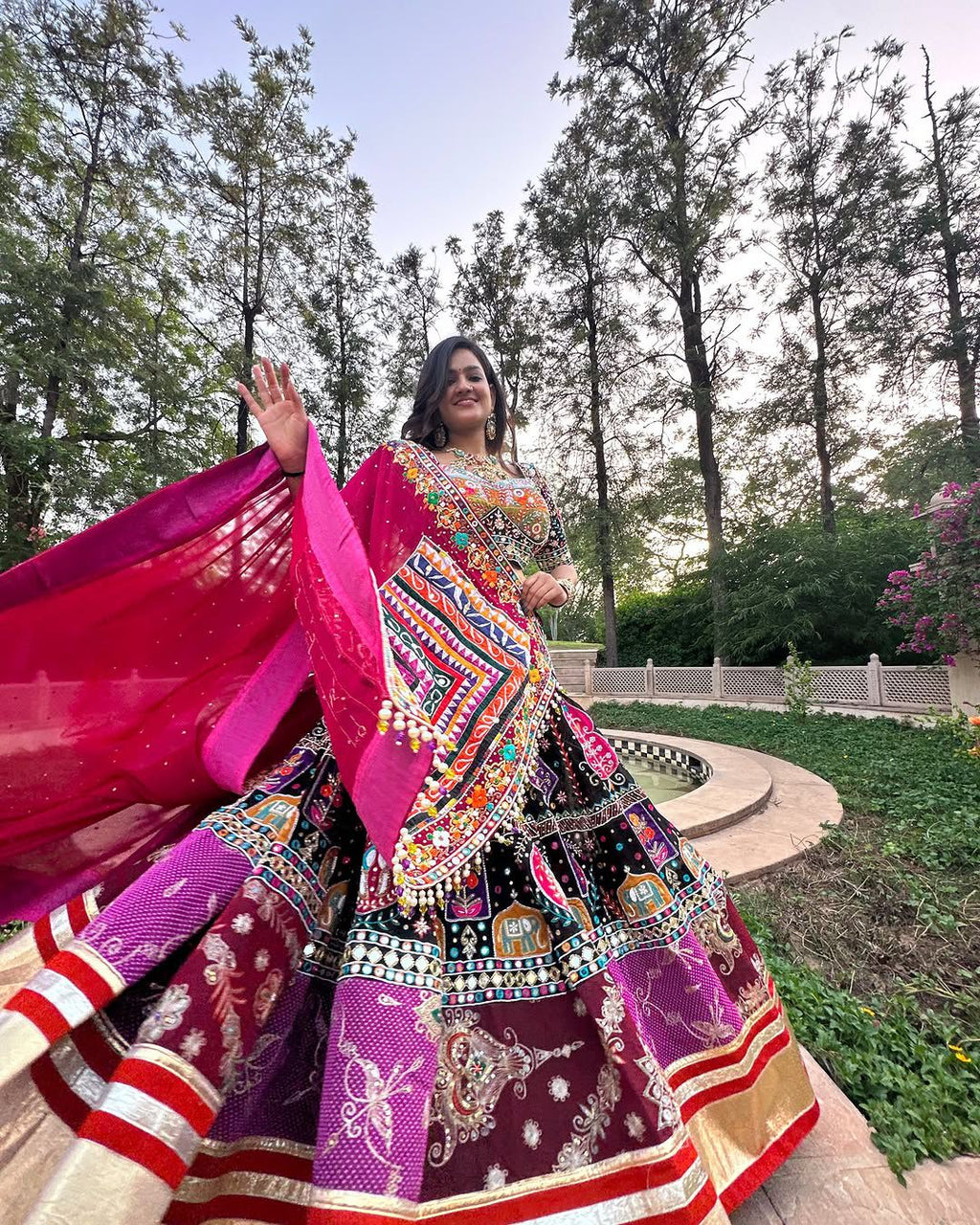 Rainbow Nihaar Navratri Lehenga Choli