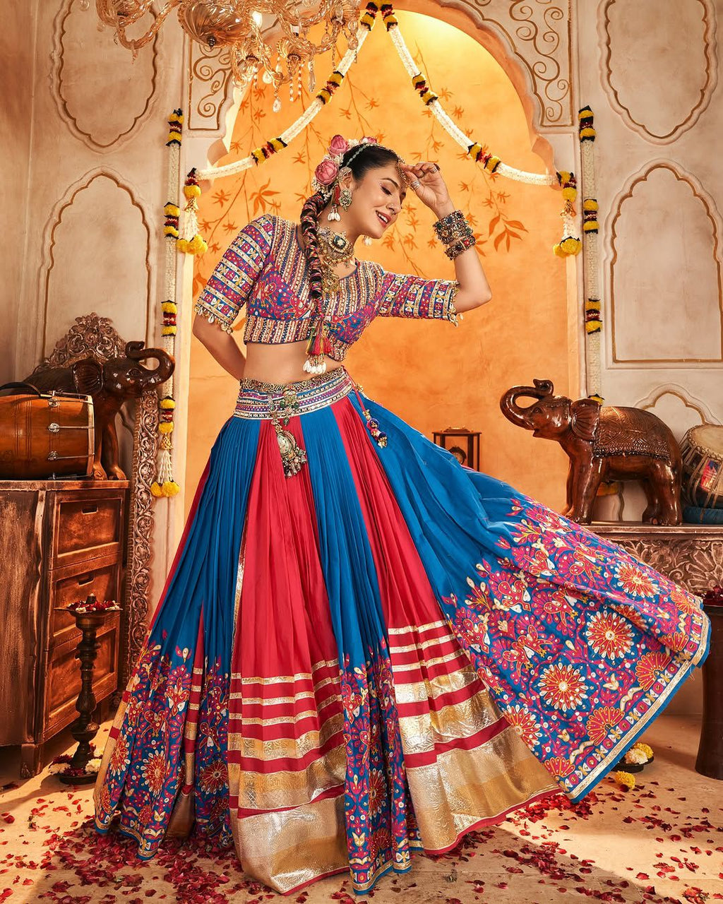 Ethno Glam Navratri Lehenga Choli