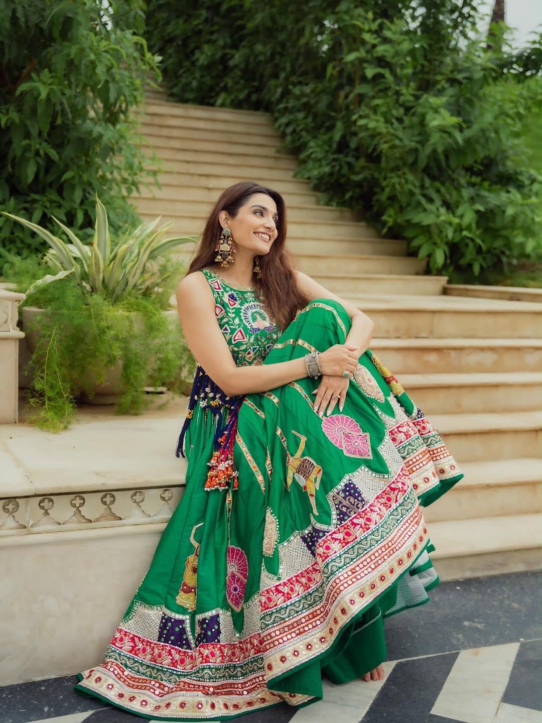 Aangan Utsav Navratri Lehenga Choli