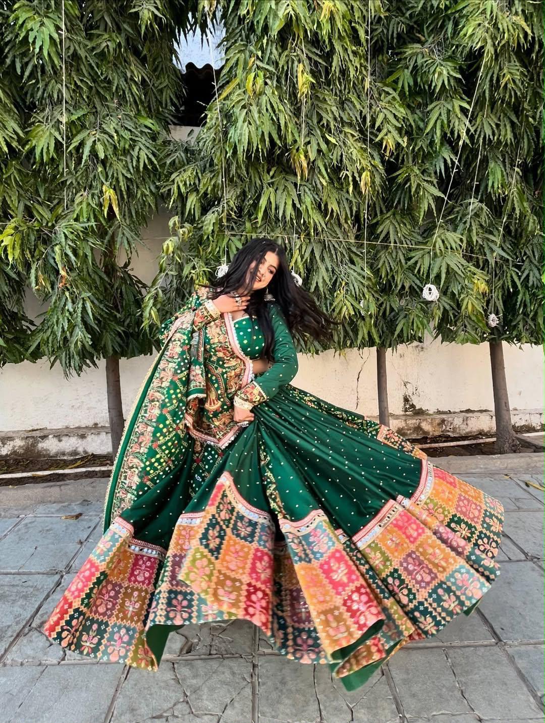 Surmayi Swara Navratri Lehenga Choli