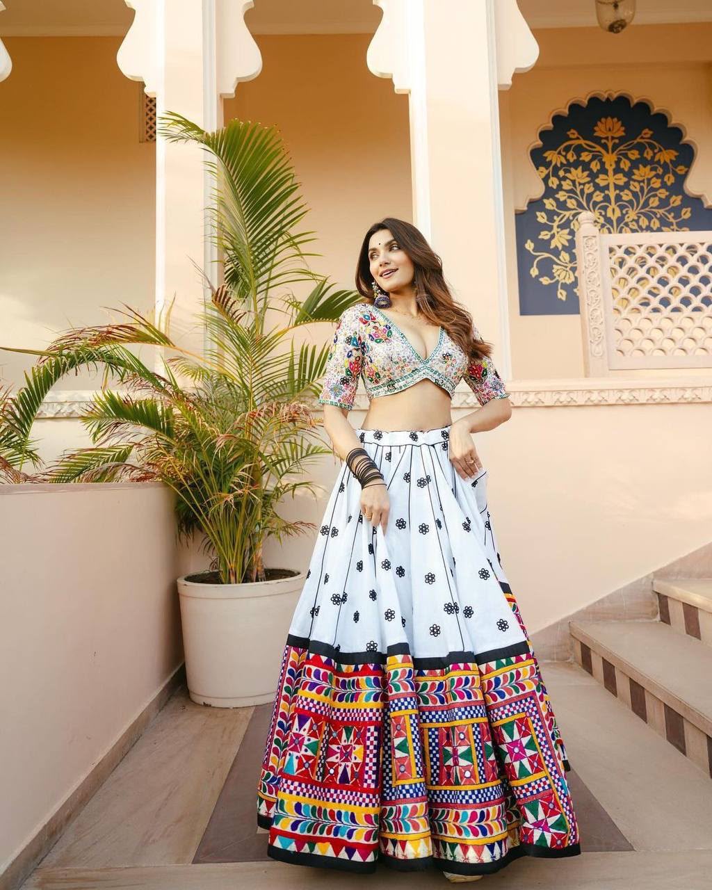 Kumudini Queen Navratri Lehenga Choli