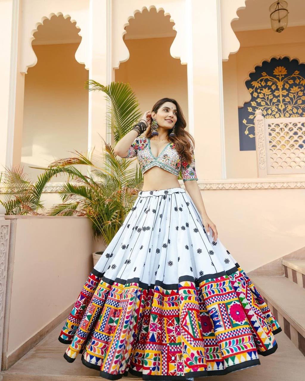 Kumudini Queen Navratri Lehenga Choli