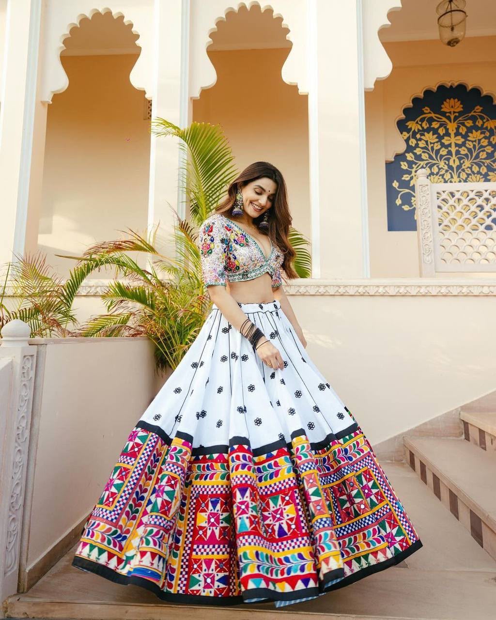 Kumudini Queen Navratri Lehenga Choli