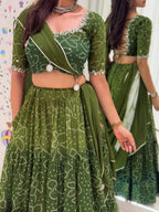 Kundan Kalash Navratri Lehenga Choli