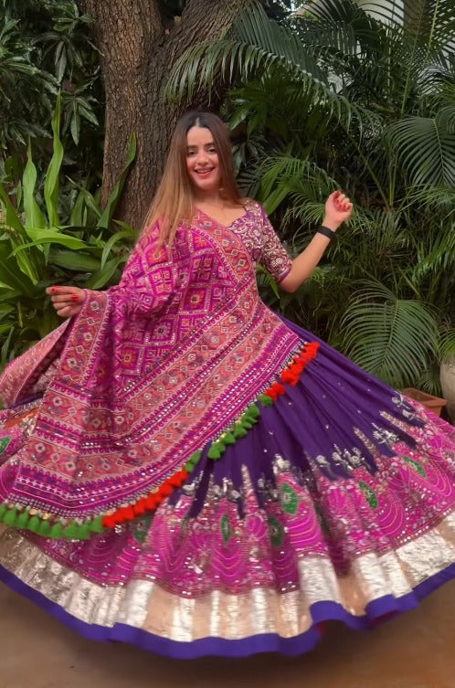 Sovereign Mirror Work Lehenga Choli