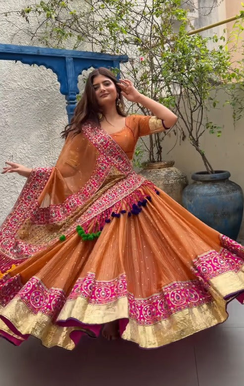 Melody Mirror Work Lehenga Choli