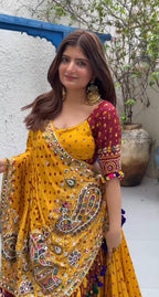 Paarvati Mirror Work Lehenga Choli