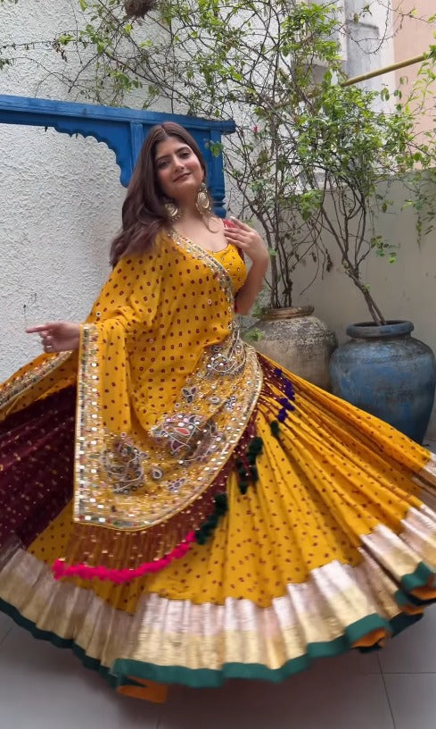 Paarvati Mirror Work Lehenga Choli