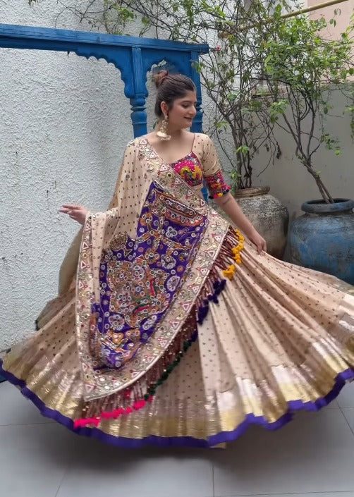 Murphy Mirror Work Lehenga Choli