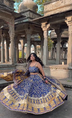 RANGRANI MIRROR WORK LEHENGA CHOLI