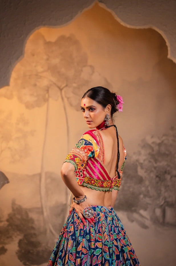 ANAYA MULTICOLOUR LEHENGA CHOLI