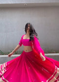 Aavya Mirror Dot Flare Lehenga Set