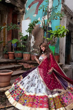 MEERA MULTICOLOUR PATCHWORK LEHENGA CHOLI