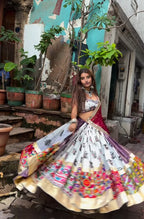 MEERA MULTICOLOUR PATCHWORK LEHENGA CHOLI