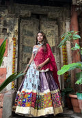 MEERA MULTICOLOUR PATCHWORK LEHENGA CHOLI