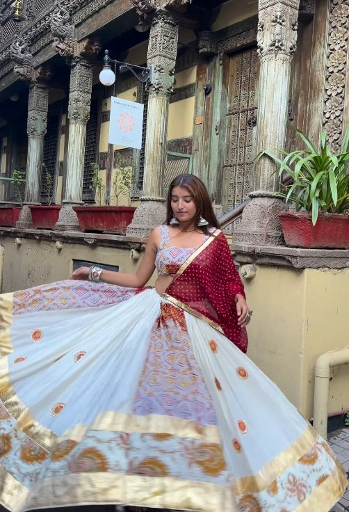 KAVYA PASTEL PRINTED LEHENGA CHOLI