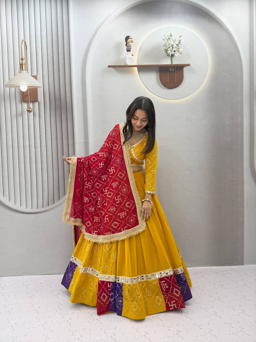 Kavisha Fox Georgette Heavy Embroidery Lehenga Choli