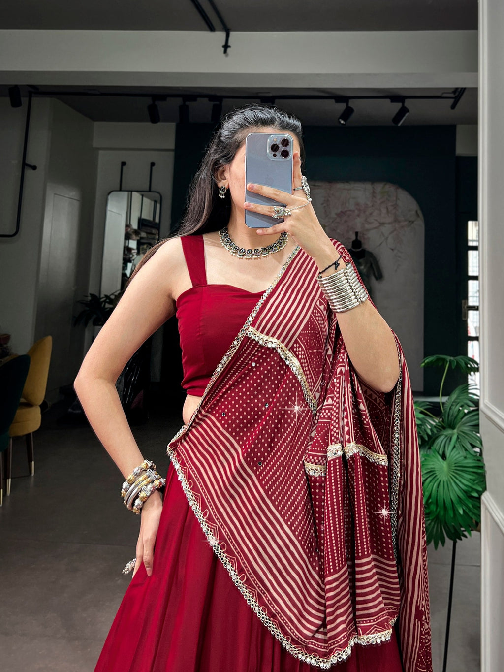 Avni Moonga Silk Lehenga Choli