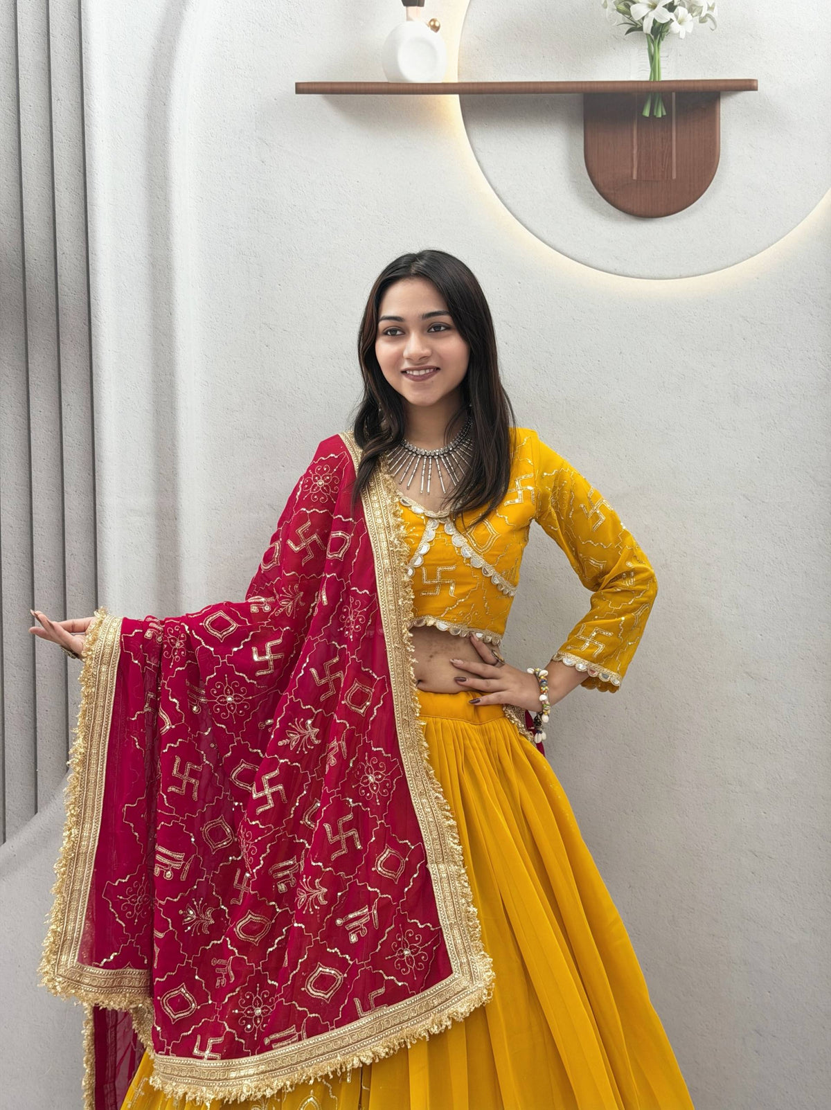 Kavisha Fox Georgette Heavy Embroidery Lehenga Choli